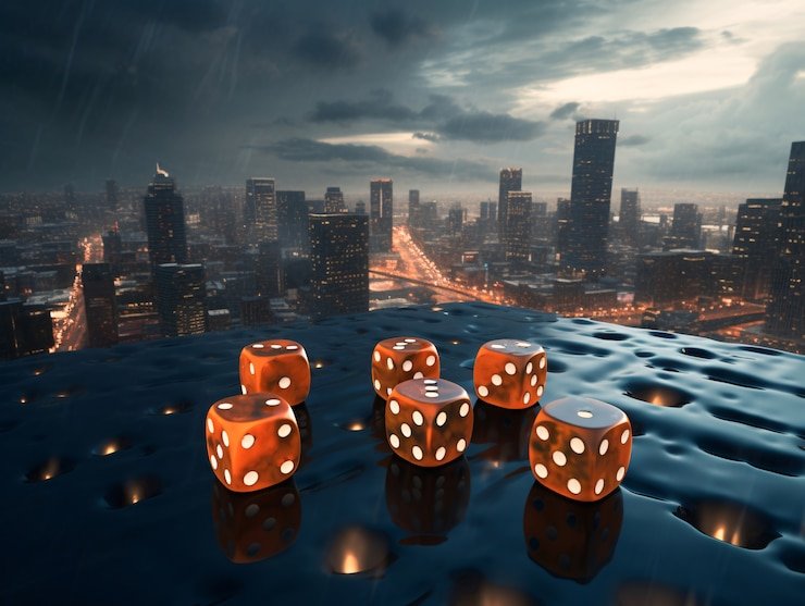 Studio Lightning Dice dengan tiga dadu, dealer profesional, dan broadcast HD real-time di sriwijayatoto